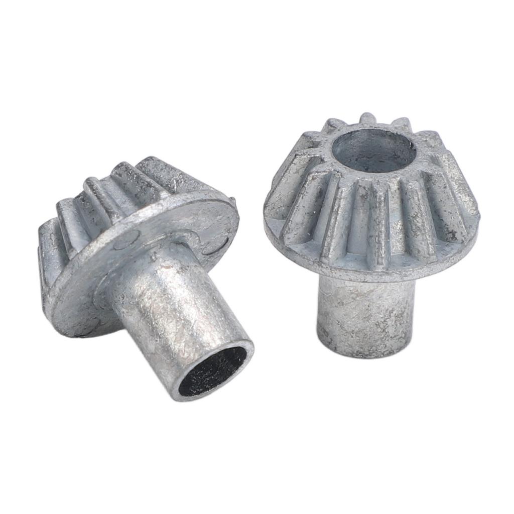 2Pcs RC Car Metal Bevel Gear Zinc Alloy 12T Metal Bevel Gear Replacement RC Parts for WLtoys 124008 124010 RC Cars