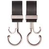 PP Buggy Synthetic Double Stroller Luggage Weight Capacity Approximately Set of 2 E.x.p.japon Hook, SV-Black Leather, 360-Degree Rotation, Hook, Hook,