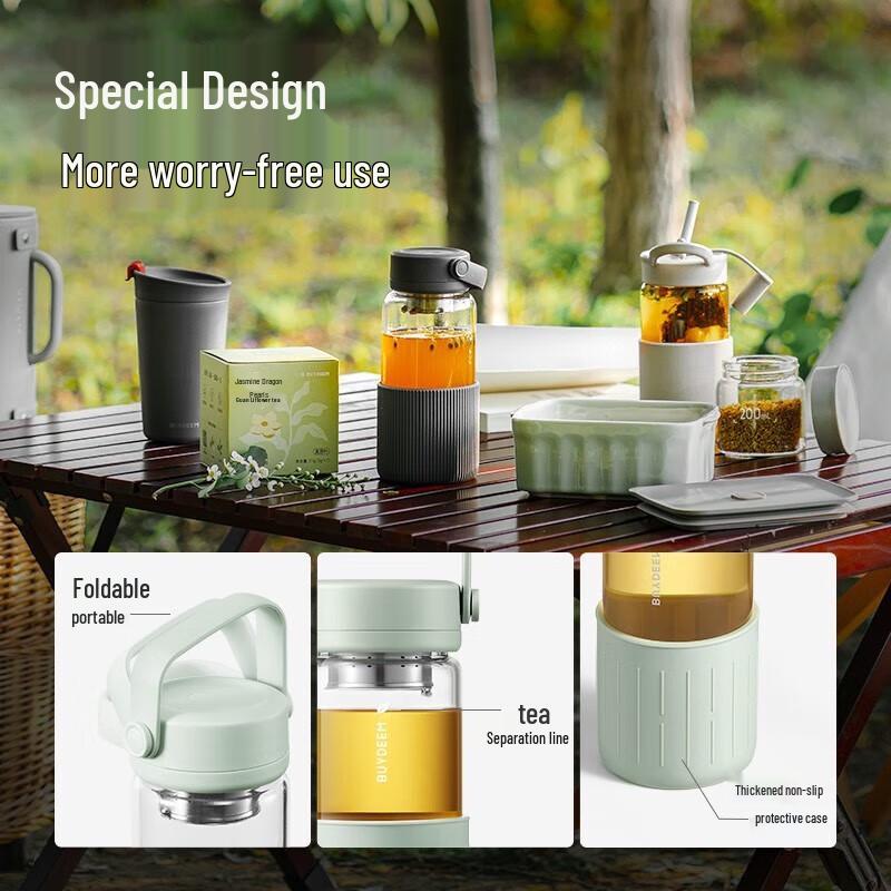 Buydeem Portable Sealed Tea Infuser Bottle