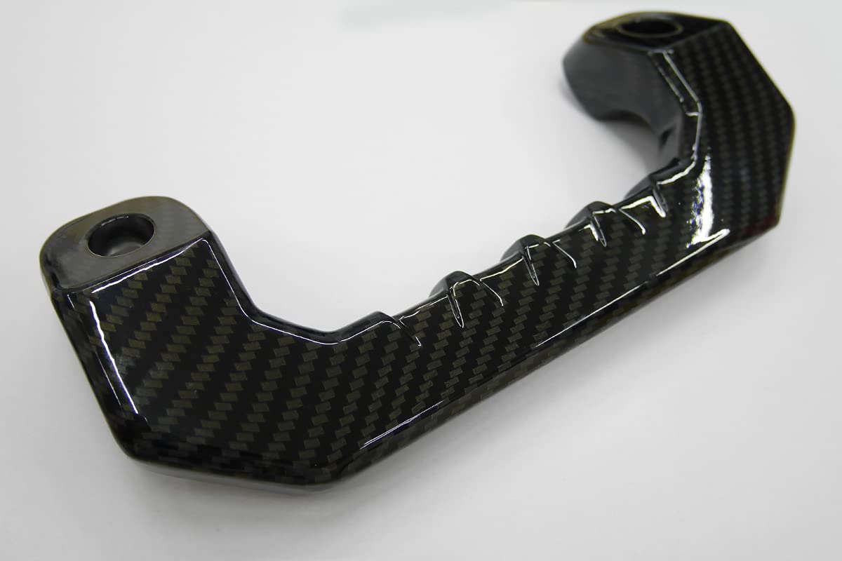 

WNJAPAN Алюминиевые ручки помощи для Toyota Hiace 200 Передние из карбона Серия оригинального типа, (Набор 2), Рукоятки под карбон, Замена, HI-03 чёрный