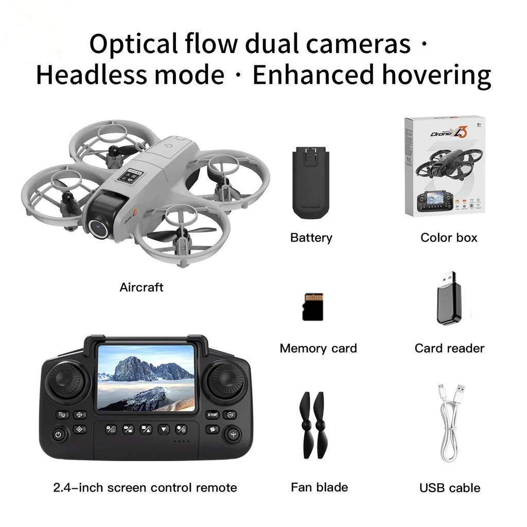 2026 YL3 Drone Professional 8K Dual Camera Long Battery Life WIFI Brushless Motors Obstacle Avoidance Foldable Quadcopter Boy Gifts