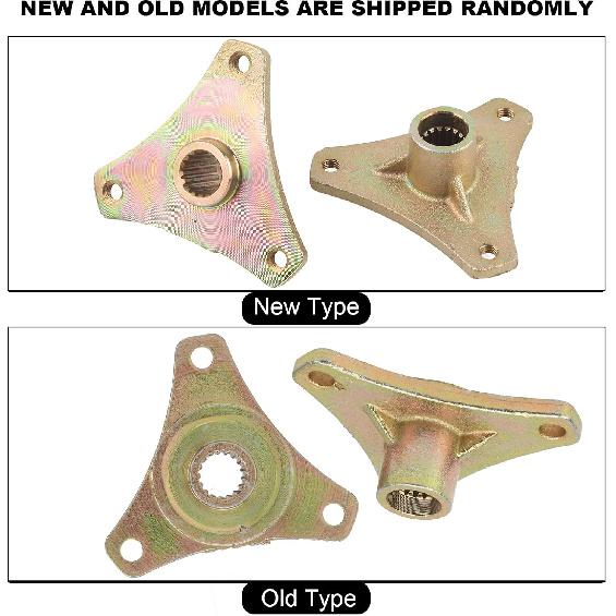 Spline Wheel, 2Pcs 17T Rear Axle Hub Steel Alloy Wheel Fit For Go Kart