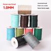 Korean Waxed Thread: Round Cord for Hand Sewing, Leather DIY, and Rope Weaving