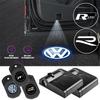 VW 1/2PCS HD Car Door Welcome Lights LED Wireless Projector Lamps For Volkswagen Vw Tiguan Jetta Mk6 Scirocco Polo 6R Touran Passat EO1