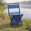 Fishing Chair with Bag Folding Bag, Collapsible Storage & Outdoor Backrest, Portable Backrest Stool for Fishing, Hunting, Camping, Travel