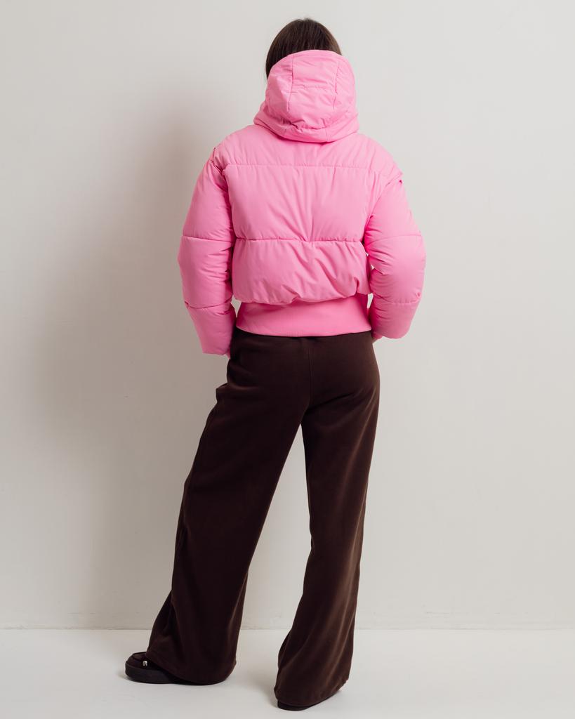 Куртка бомбер XXFG 6852 L розовая