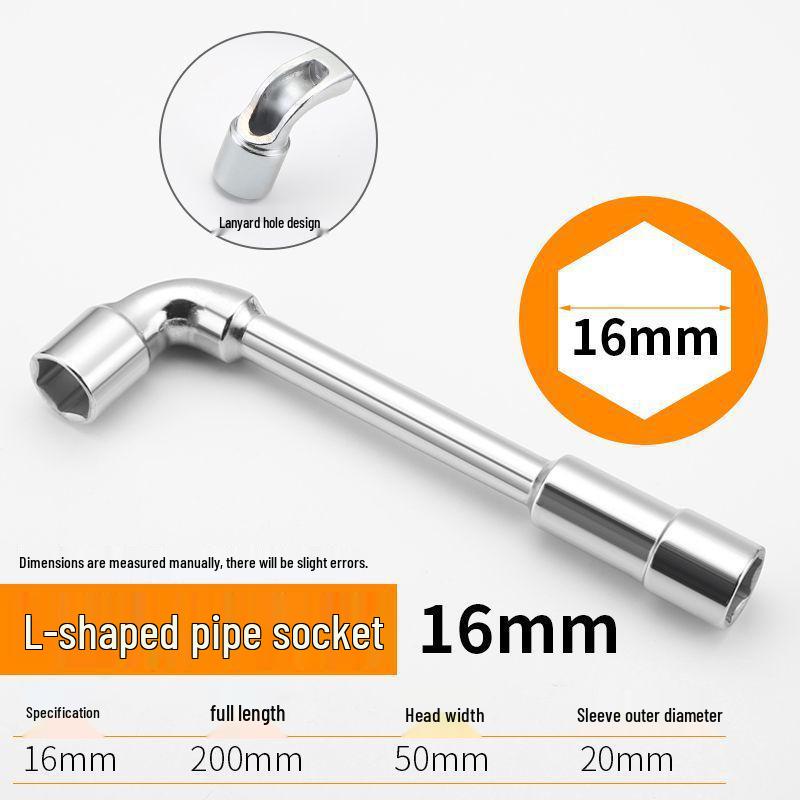 

Набор 7-образных двусторонних торцевых ключей L-типа с перфорированными внешними шестигранными головками