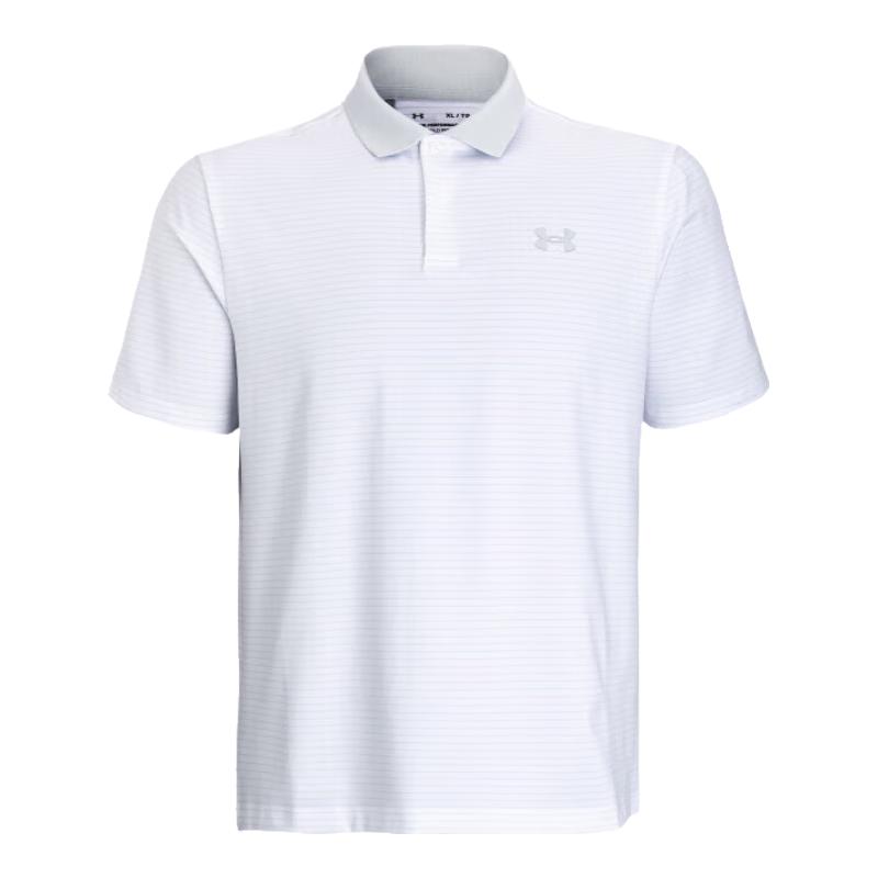 

Under Armour Men s Performance 3.0 Striped Golf Polo Shirt L