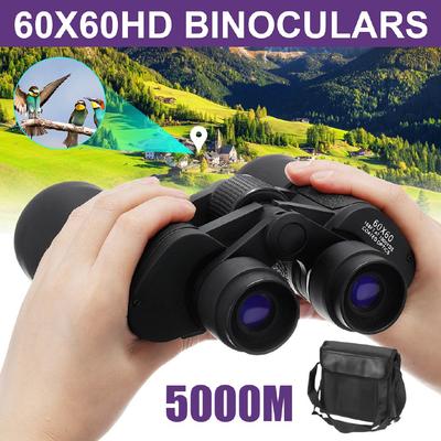 5-5000m 5000M. HD Opvouwbare Verrekijker Hoge Vergroting Professionele Zoom Verrekijker Licht Nachtzicht voor Jacht Telescoop Nieuw