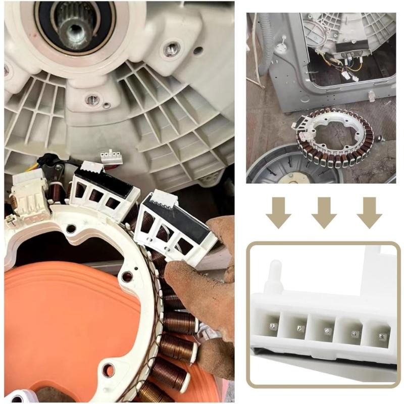 Precisely Hall Effect Sensor Replacement Rotor Position Sensor Assembly for Washing Machine Motor Speed Monitoring