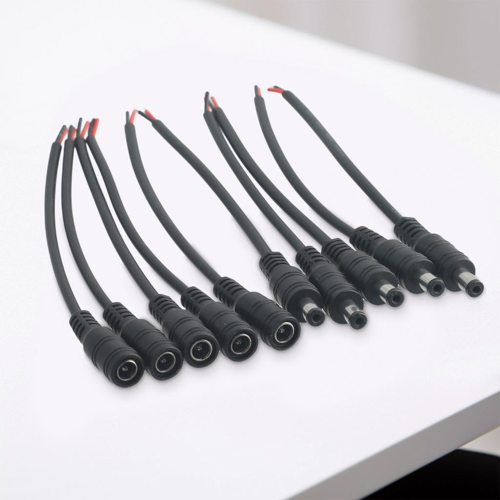 Do podłączania światła LED Złącze przewodu zasilającego DC Wewnętrzne 1 pin 22AWG Długość 30 cm
