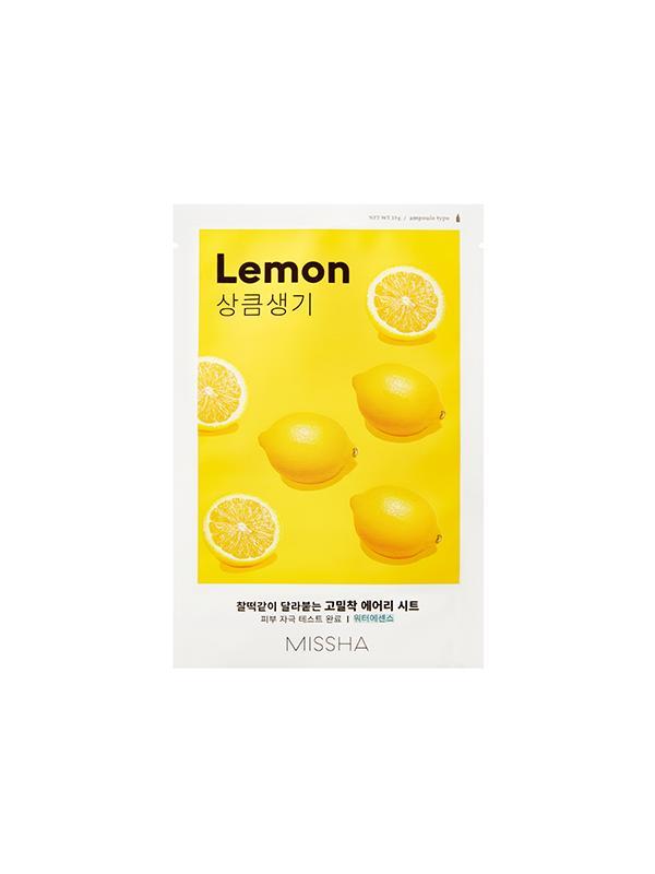 

MISSHA Airy Fit Sheet Mask (Lemon) 19g - maseczka w płachcie