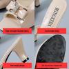 2022 Summer Mid-Heel Peep-Toe Bow Strap Stiletto Slippers for Women - Plus Size Available