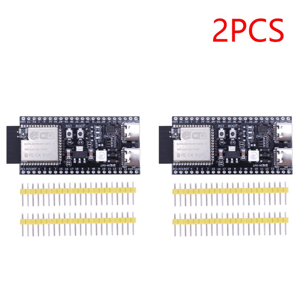ESP32-S3 Dual Type-C Development Board 2.4G Wifi Module for Arduino ESP IDF ESP32-S3-WROOM-1 N8R2 N16R8 44Pin 8M PSRAM ESP32 S3