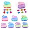 Different Shapes Paper Hole Punch Plastic Mini Cutter Creative Multicolored Punch Set  DIY Crafting
