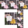 Adorable Soft Cotton Summer Set For Baby Girls Featuring Cute Animal Prints Ideal For Playtime