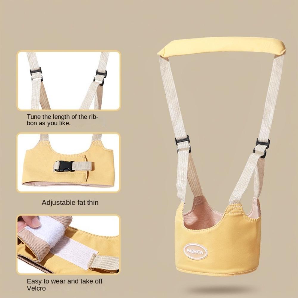Adjustable Baby Walker Belt Handheld Walking Assistant Strap Infant Walking Harness  Anti-fall