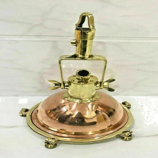 Pandantiv Maritim Nautic Lumină de Tavan Navă Navigație Cargo Marin Cupru, Alamă Lumină Suspendată Nouă Restaurant Cafenea Lumină Set de 3 Bucăți