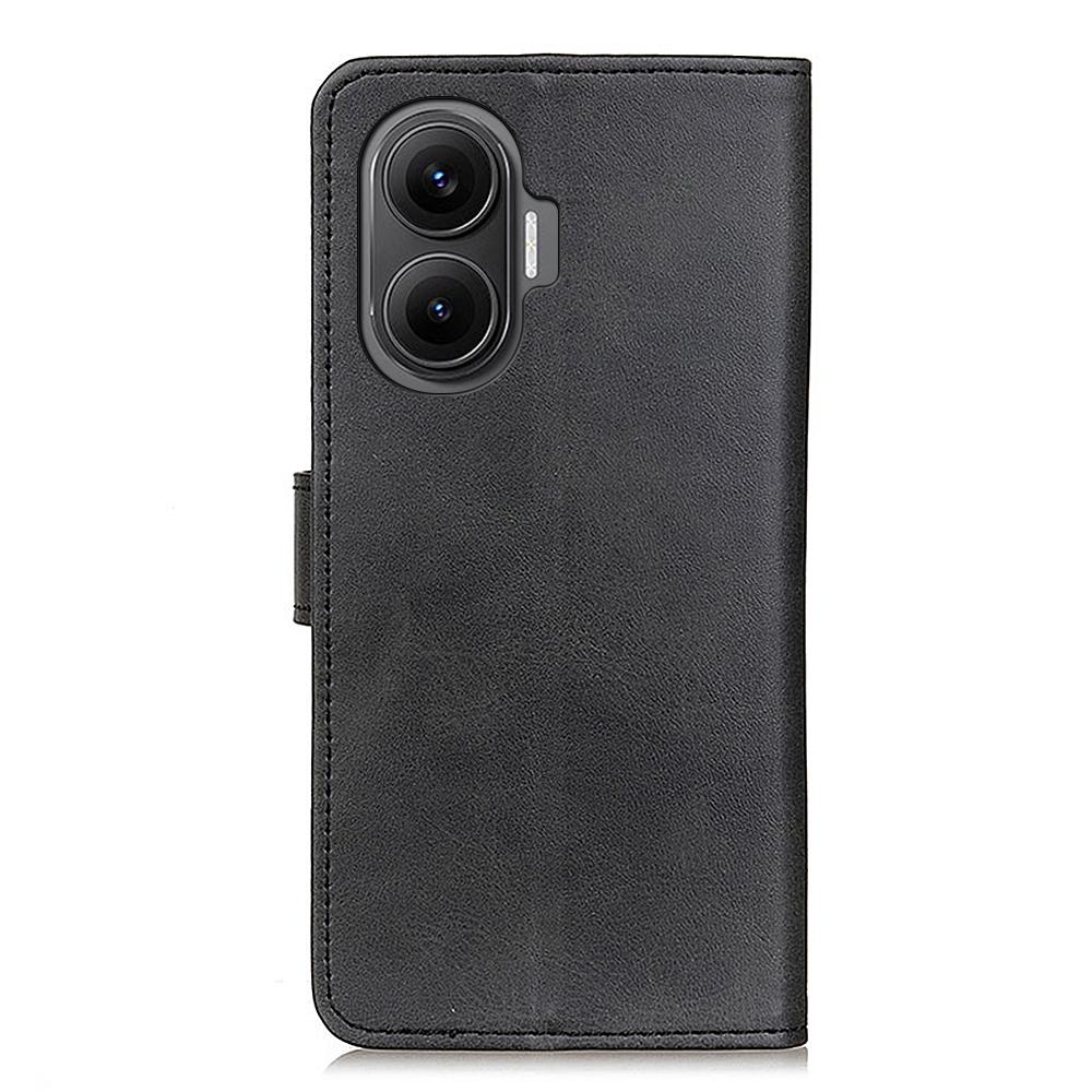 For Xiaomi Redmi Turbo 4 Pro 5G/Poco F7 5G Case Cowhide Texture Leather Wallet Stand Phone Cover