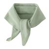 100% Pure Cashmere Women's Triangle Scarf - Solid Color, Autumn/Winter Versatile Knit Warmth