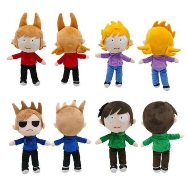 32-38CM Kreativní plyšová panenka Eddsworld Anime periferní plyšové hračky Domácí dekorace Dětské sváteční dárky