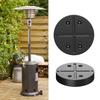 Round Weather Resistant Patios Heaters Accessory Plastic Protective Shield For Garden Heaters Easyly Installation