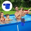 Poolside Cup Holder Basket for Drinks Pool Drink Holder Bath Drink Shelf Hanging Pool Accessory for Swimming Pools Party