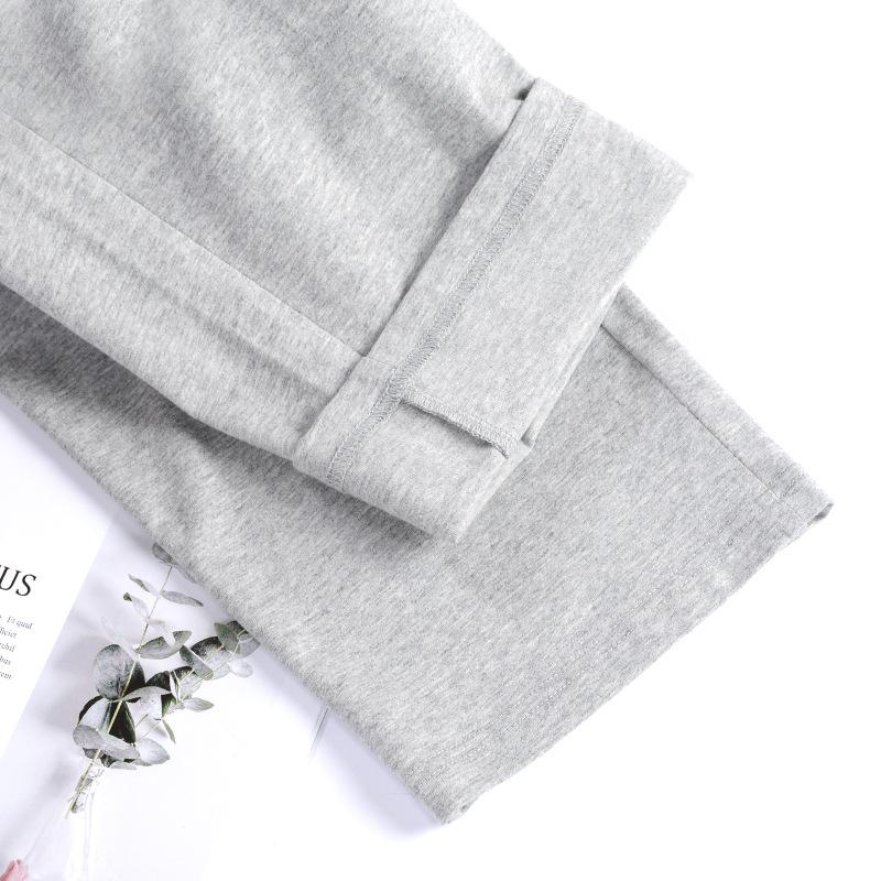 Men's Thin Pajama Pants Soft  Athletic Drawstring Stretchy Sleep Pants Loose Cotton Sweatpants with Pockets Breathable Casual Striped Home Pants Male