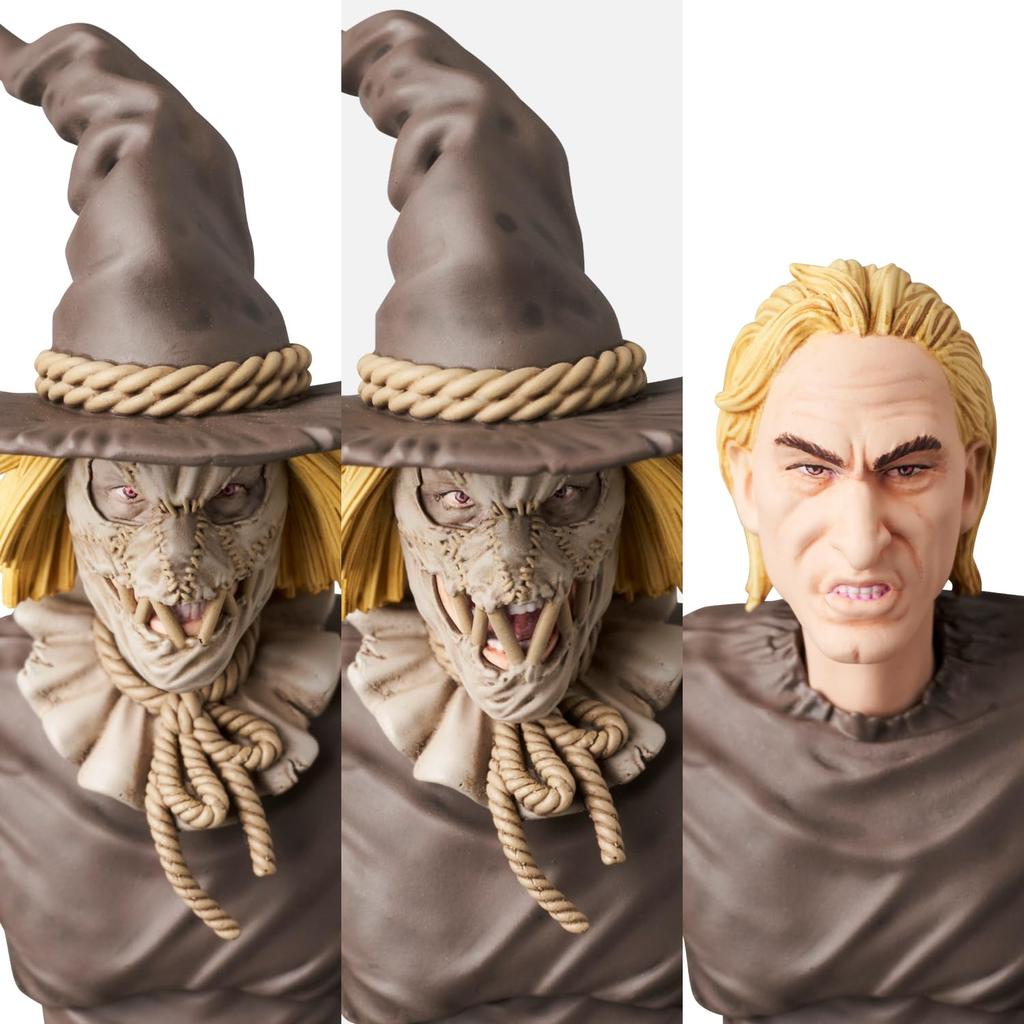 MAFEX 229 Scarecrow Hush Bemalte Action Ca. 160 mm groß Nein. Batman Ver. Figur ohne Maßstab,