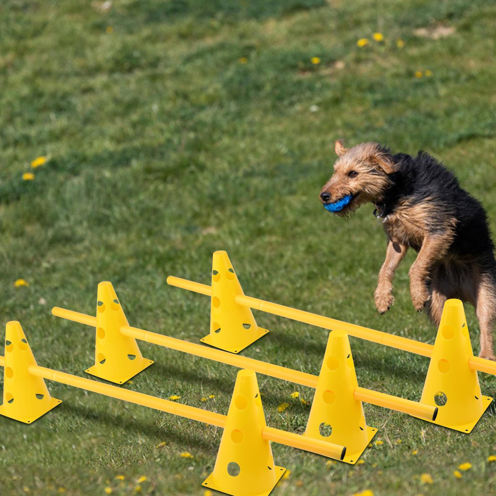 

Набор конусов для аджилити для собак, тренировочные конусы для футбола, для тренировок по баскетболу 23CM