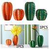 Ceramic Desktop Vase Star Fruit Shape Holder Modern Flower Pot Minimalist Supplies