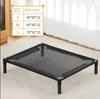 Elevated Dog Bed - Portable Folding Pet Camping Bed, Breathable Washable Cat House, Four Seasons Puppy Kennel for Indoor Outdoor