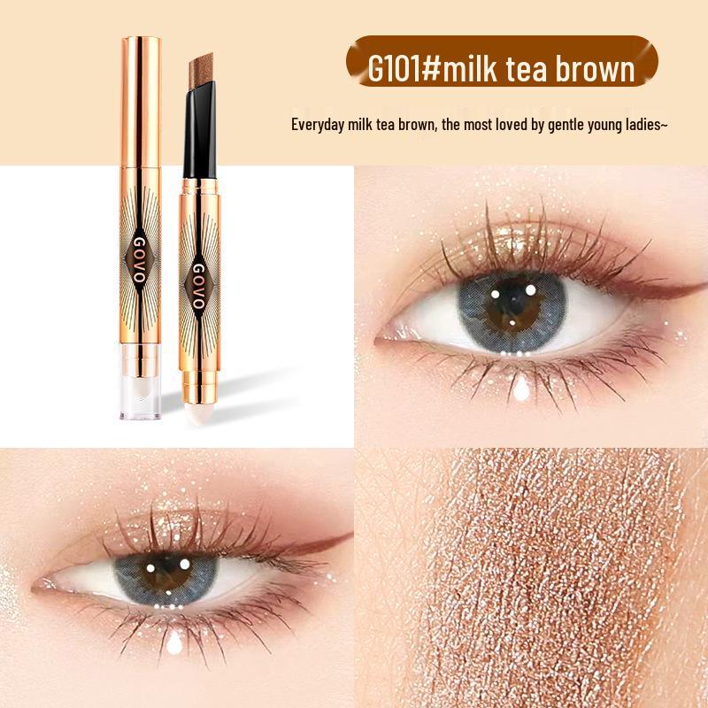 GOVO Color-Changing Highlighter & Eyeshadow Stick with Light-Sensing Pearlescent Shimmer and Contour Brightener.