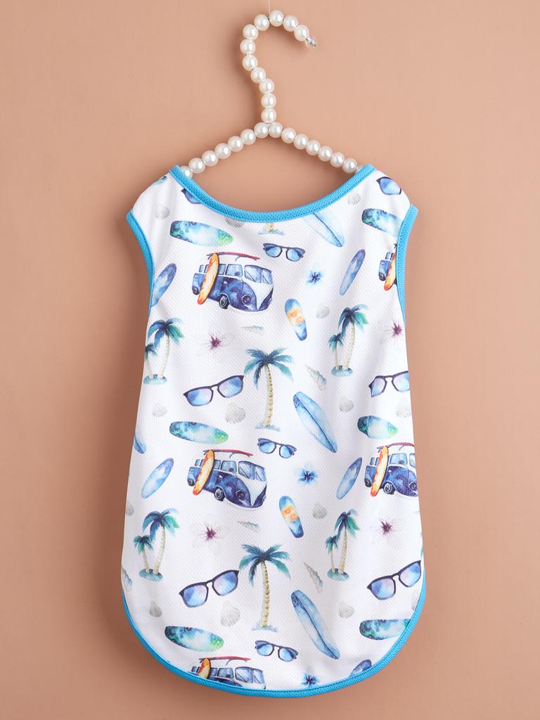 Dog Dress Pup Dog Vest,Soft Basic Clothes for Small Medium Boy Girl Cats Attire Spring Summer for Bulldog Pomeranian