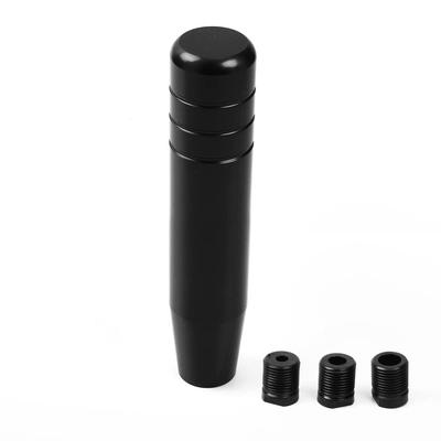 ZS Shift Knob Extension Simple Aluminum Alloy with 3 Adapters for MT Cars, AT