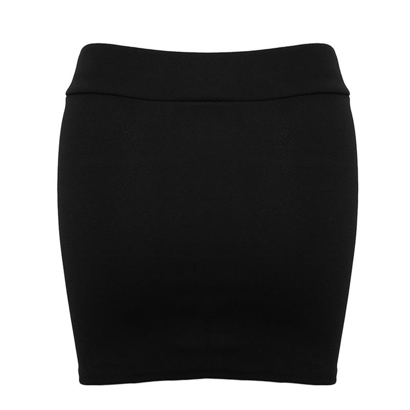 Women's Sexy High Waist Pencil Dress Mini Bodycon Skirt Party Club Stretchy Short Skirt