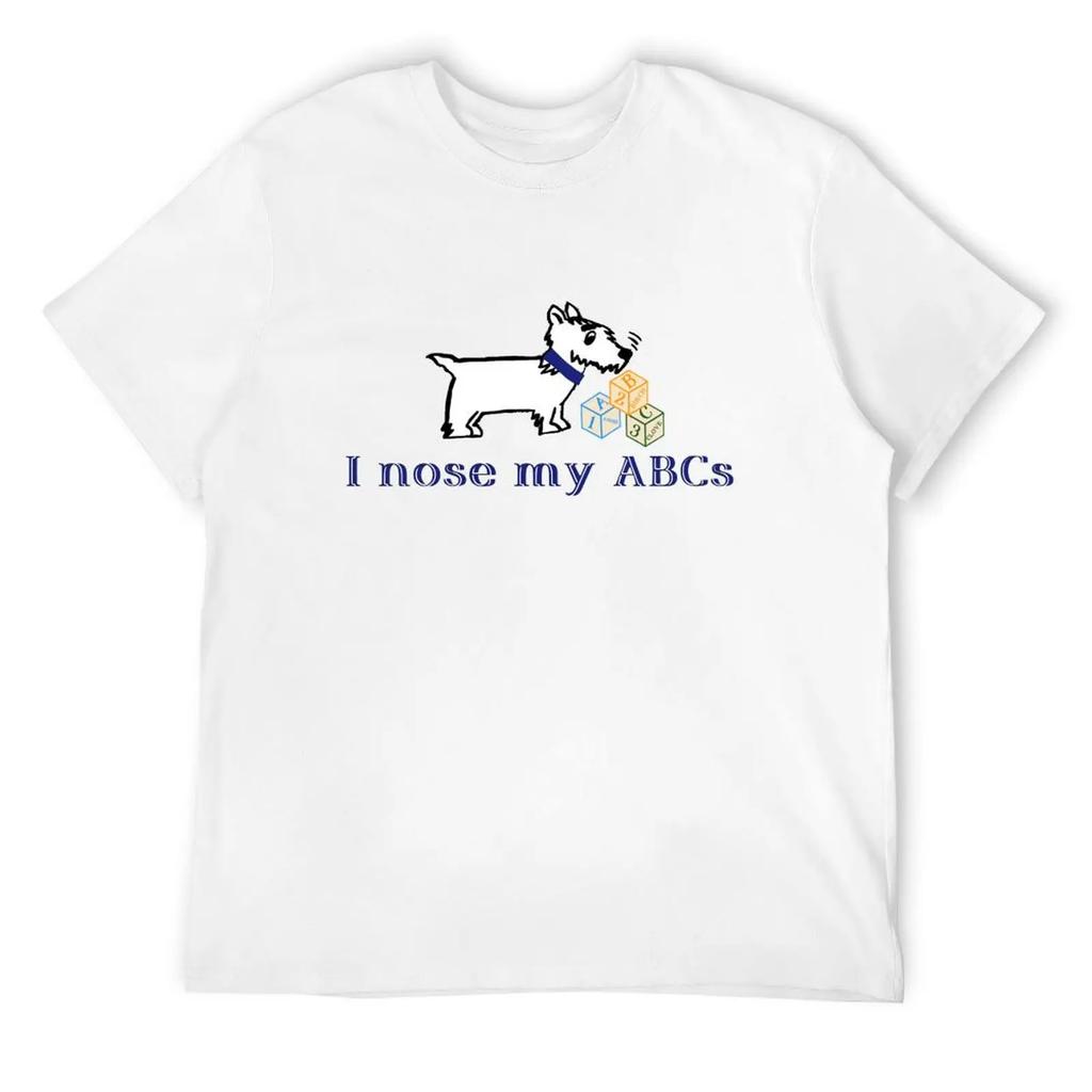 Nosework Abcs T-Shirt Designer Shirts Vintage Oversized Graphic Tee Basketball Graphic Tees Clothing For Men