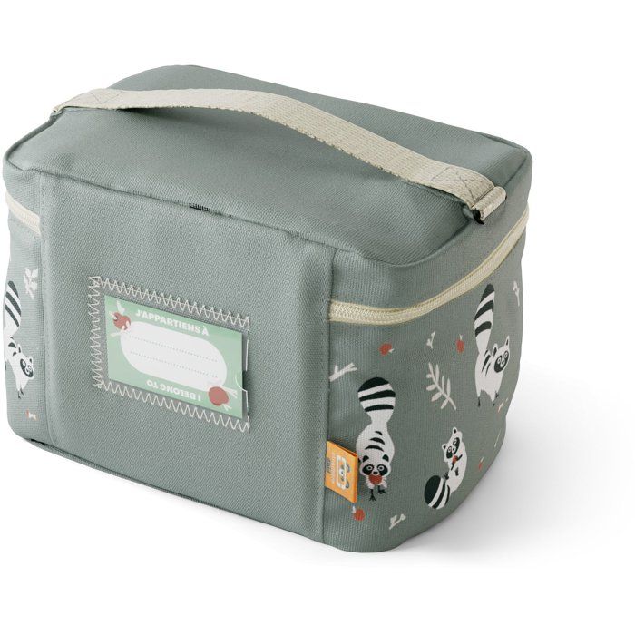 Sac repas isotherme - MONBENTO - Glacière enfant Frosty 5L Raccoon