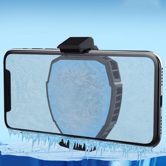 DL05 Mobile Phone Blade Digital Display Radiator 9 Portable Back Clip Phone Cooling