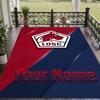 Custom Text Printed Rug LOSC Lille Non Slip Floor Carpet For Home Room Decor