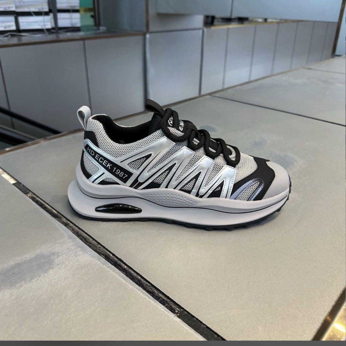 

Мужская обувь 2025 года, новая весенняя сетчатая повседневная обувь, молодежная модная и удобная спортивная обувь для бега 44