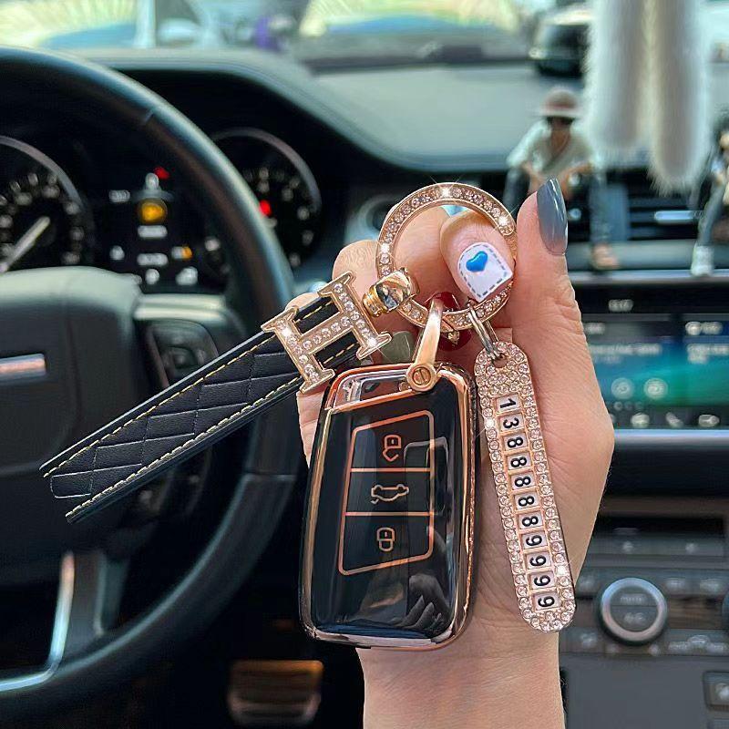 Volkswagen Magotan B8/Passat/CC Schlüsselabdeckung - Dekorative Schale für das Autoinnenraum Zubehör