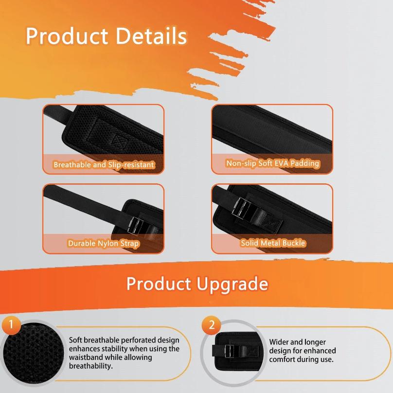 Hip Thrust Belt Enhances Glute Bridge Squat Lunge Dip Exercises For Booty Workout With Dumbbells Kettlebells