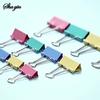 40PCS/Set Long Tail Clip, Mixed Color File Clip, Stationery Dovetail Clip, Goose Tail Clip