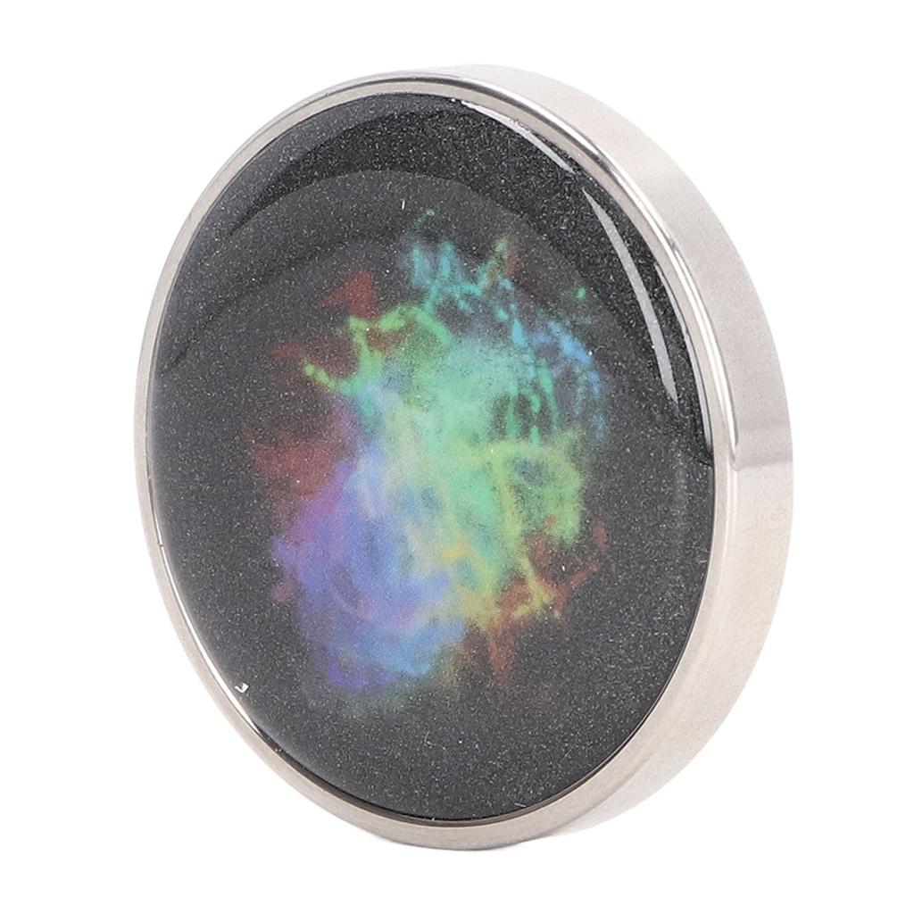 Skrivebordsroterende leketøy Fargerikt mønster rustfritt stål Stressavlastende dekompresjonsgyroskopleketøy #1