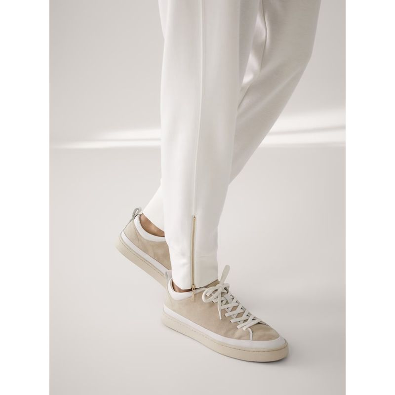 MD Fall and Winter New Arrival Zipper Hem Design Jogging Women's Pants 5067888 round-Neck Sweater 6894888