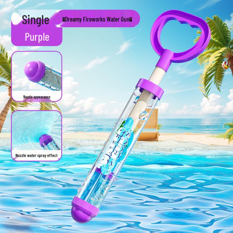 

Large Capacity Children s Water Cannon Toy - Pull-out Firework Squirt Gun for Water Play