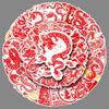 50 Chinese Dragon Stickers Set: Creative Spring Festival Decorations for Water Cups, Suitcases, and Phone Cases.