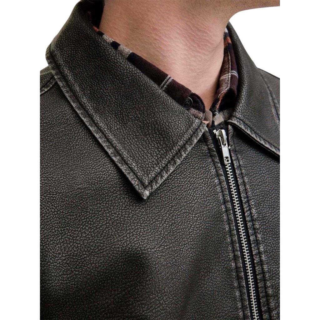 Jack And Jones Mens Polyurethane Long-Sleeved Jacket