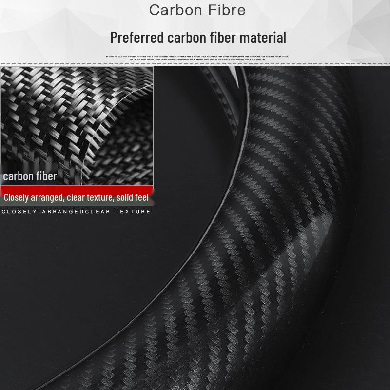 Cubierta de Volante de Fibra de Carbono Cadillac para CT4, ATS, CT5, CT6, XT4, XT5, XT6, BLS, LS, STS
